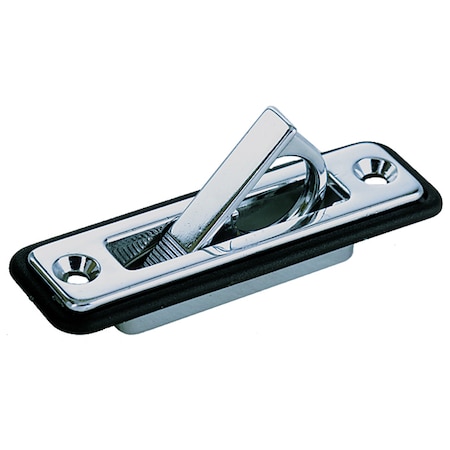 Perko Spring Loaded Flush Pull 3/4"X3-1/4" Cp Zinc 1221DP0CHR